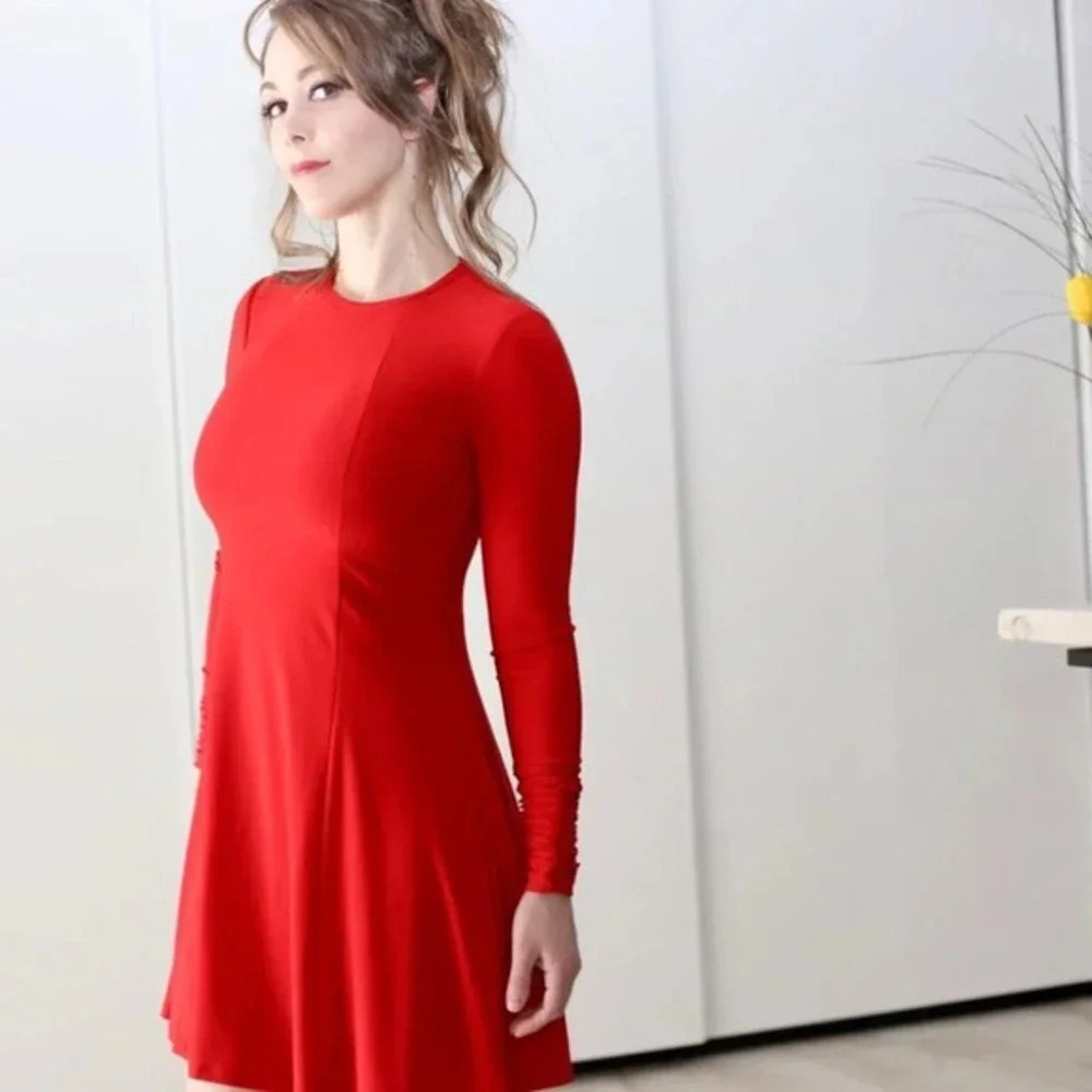 Red dress